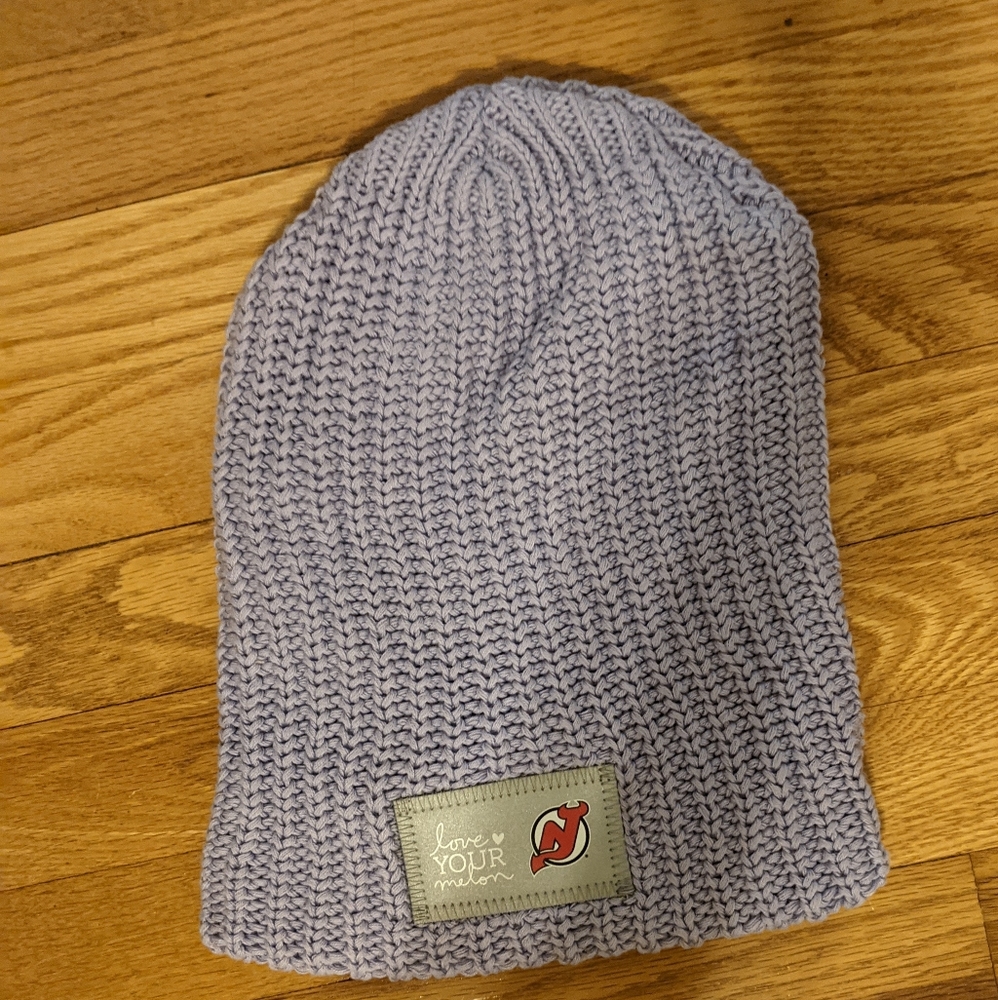 Nj Devil's purple beanie